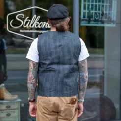 Pike Brothers Westen></noscript>1937 Roamer Vest blue wabash