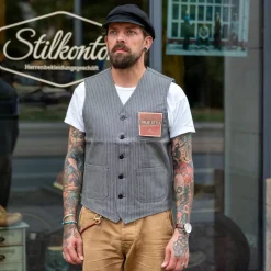 Pike Brothers Westen>1937 Roamer Vest Grey Wabash