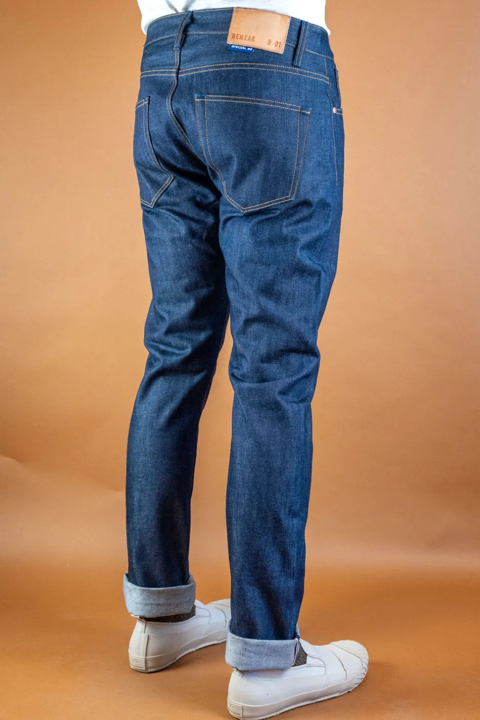 Benzak Hosen>B-01 Slim Jeans Special #2 15oz. Vintage Indigo Selvedge