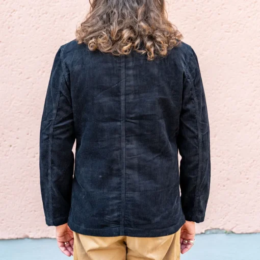 Universal Works Jacken>Bakers Jacket Cord Black