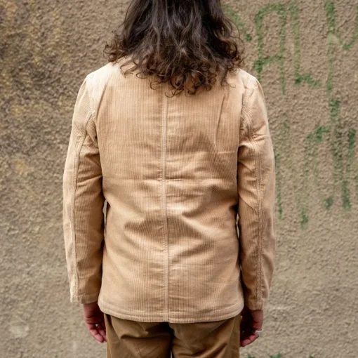 Universal Works Jacken>Bakers Jacket Cord Fawn