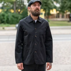 Universal Works Jacken></noscript>Bakers Jacket Twill Black