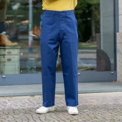 Merz beim Schwanen Hosen>Chino Bio-Baumwolle Twill 300g Relaxed Fit Ink CHINO01