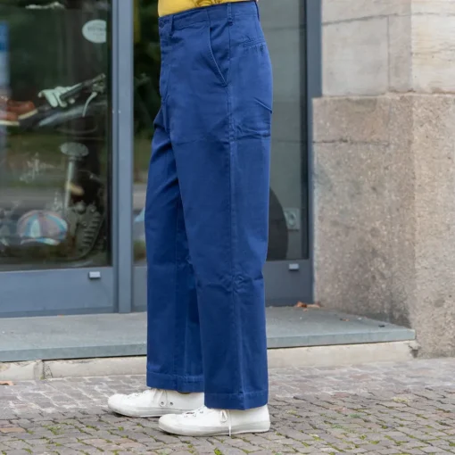 Merz beim Schwanen Hosen>Chino Bio-Baumwolle Twill 300g Relaxed Fit Ink CHINO01