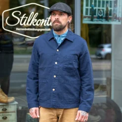 Eat Dust Jacken>Chore Jacket Garage Cotton Navy