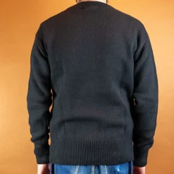 Merz beim Schwanen Pullover></noscript>Classic Crewneck Pullover Merino/Cashmere Deep Black