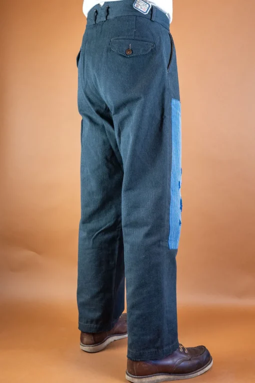 Scarti Lab Hosen>Cotton Pants Grey Striped BnB