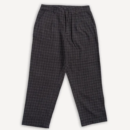 Universal Works Hosen>Duke Pant Cedar Check Brown