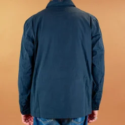 Merz beim Schwanen Jacken></noscript>Jacke Bio-Baumwoll Popelin Navy