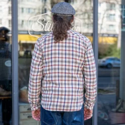 Freenote Cloth Hemden></noscript>Jepson Shirt Cream Plaid