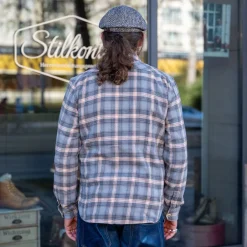 Freenote Cloth Hemden></noscript>Jepson Shirt Grey Plaid