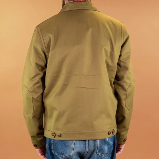 Hidden Aces Jacken>K5707 Pollux '57 Herringbone Jacket Pea