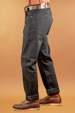 Indigofera Hosen></noscript>Kain Pants Gunpowder Selvage 14oz Black