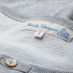 Merz beim Schwanen T-Shirts></noscript>Knopfleistenhemd Kurzarm Grey Melange