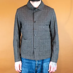 1st PAT-RN Jacken>Laboratorio Jacket Glencheck Brown