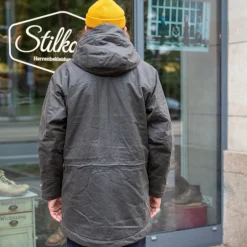 Manifattura Ceccarelli Jacken></noscript>Long Mountain Jacket Waxed Chocolate