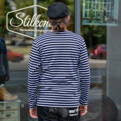 Armor Lux Pullover></noscript>Matrosenshirt Navy/White