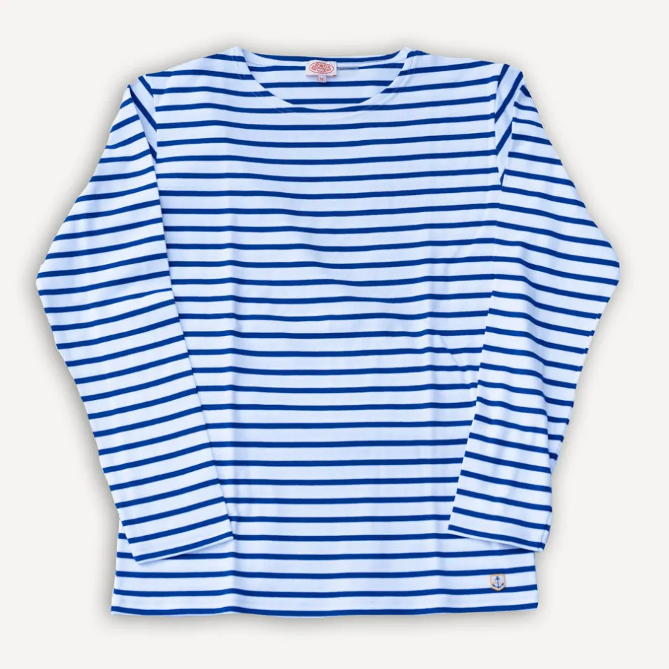 Armor Lux Pullover>Matrosenshirt White/Blue