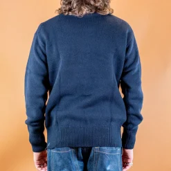 Merz beim Schwanen Pullover></noscript>Men's Rollkragen Pullover Relaxed Fit Dark Navy