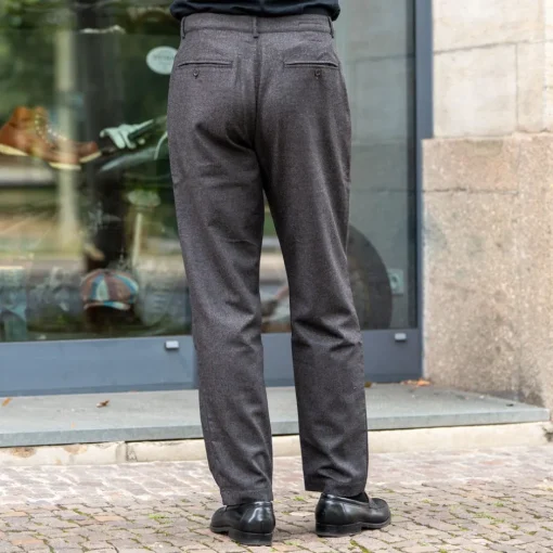 Universal Works Hosen>Military Chino Upcycled Tweed Brown