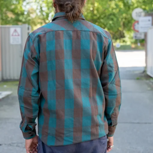 Indigofera Hemden>Norris Shirt Petrol