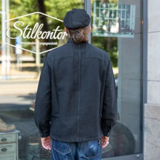 About Companions Jacken>Owe Overshirt Winter Linen Black