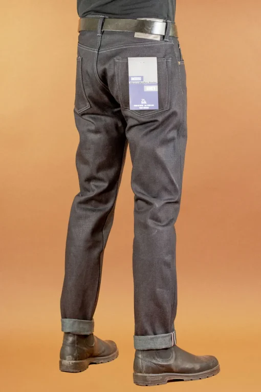 Momotaro Hosen>18oz Tight Tapered Denim Indigogrey