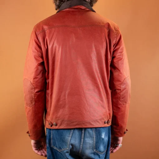 Hidden Aces Jacken>Pollux Waxed Cotton Jacket K6109 Brick Red