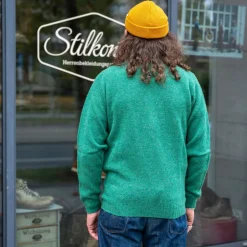 Harley of Scotland Pullover></noscript>Saddle Shoulder V Cardigan Pixie