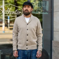 GRP Jacken>Shawl Collar Cardigan Fango