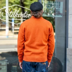 GRP Jacken></noscript>Shawl Collar Cardigan Orange
