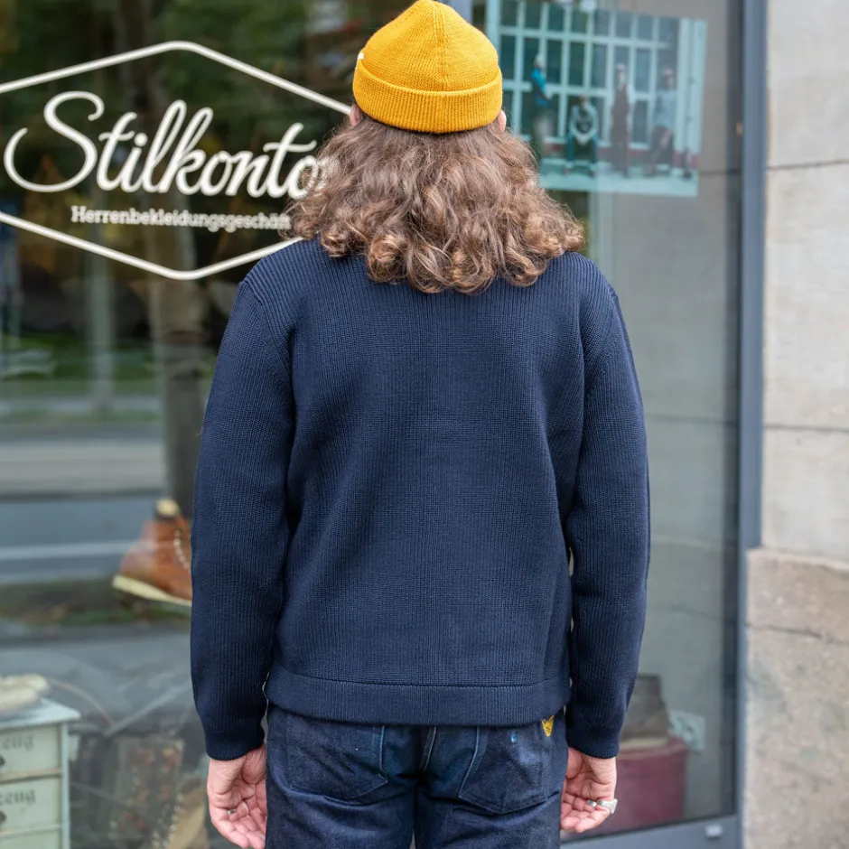 Andersen-Andersen Pullover>Skipper Jacket Navy Blue