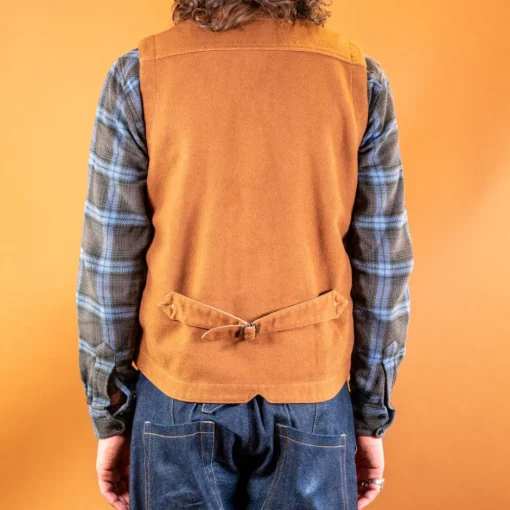Hen´s Teeth Westen>Wool Vest Duck Brown