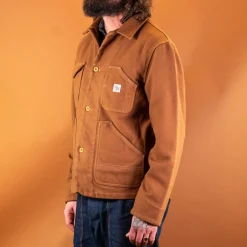 Hen´s Teeth Jacken>Wool Work Jacket Duck Brown