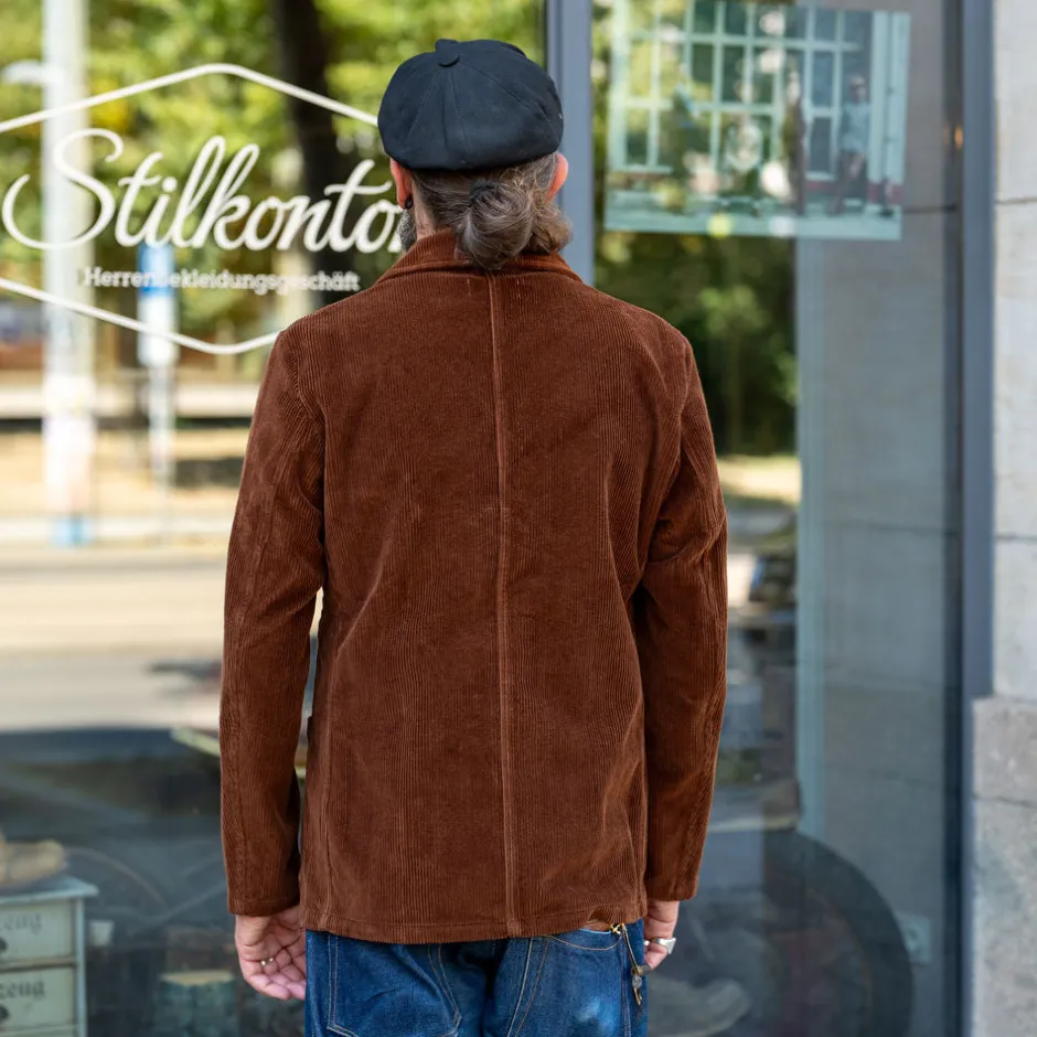 Tellason Jacken>Work Blazer Kindermann Cord Brown