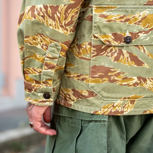 The Quartermaster Jacken>Work Jacket HBT Camouflage