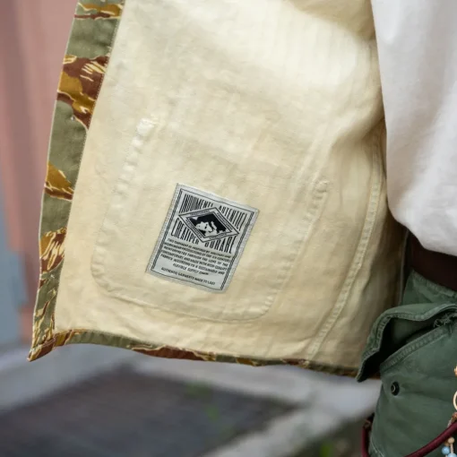 The Quartermaster Jacken>Work Jacket HBT Camouflage